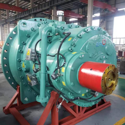 Gearboxes for roller presses