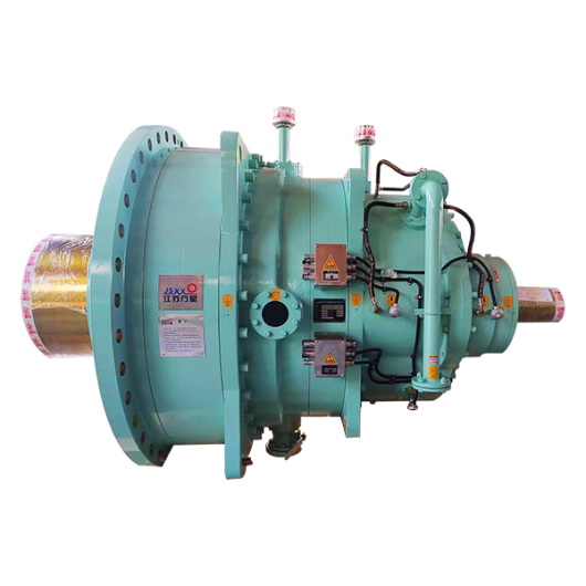 Gearboxes for roller presses